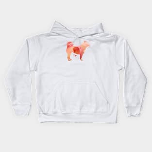 Watercolour Dog Kids Hoodie